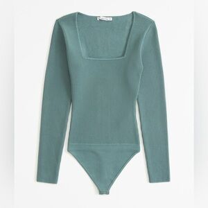 Long Sleeve Squareneck Bodysuit